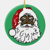 Baby Portrait Keramik Circle Ornament (Hinten)