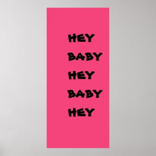 Baby Poster (Vorne)