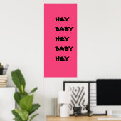 Baby Poster (Heimbüro)