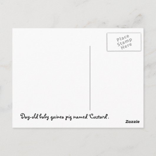 baby postkarte (Rückseite)