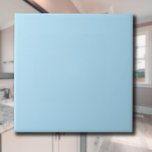 Baby Powder Blue Solid Color | Klassisches Elegant Fliese<br><div class="desc">Baby Powder Blue Solid Color | Classic | elegant | Trendy | Stilvoll | Geschenk</div>