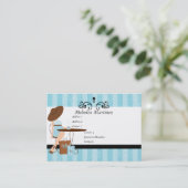 Baby Powder Visitenkarte (Stehend Vorderseite)