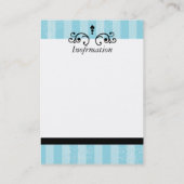 Baby Powder Visitenkarte (Rückseite)