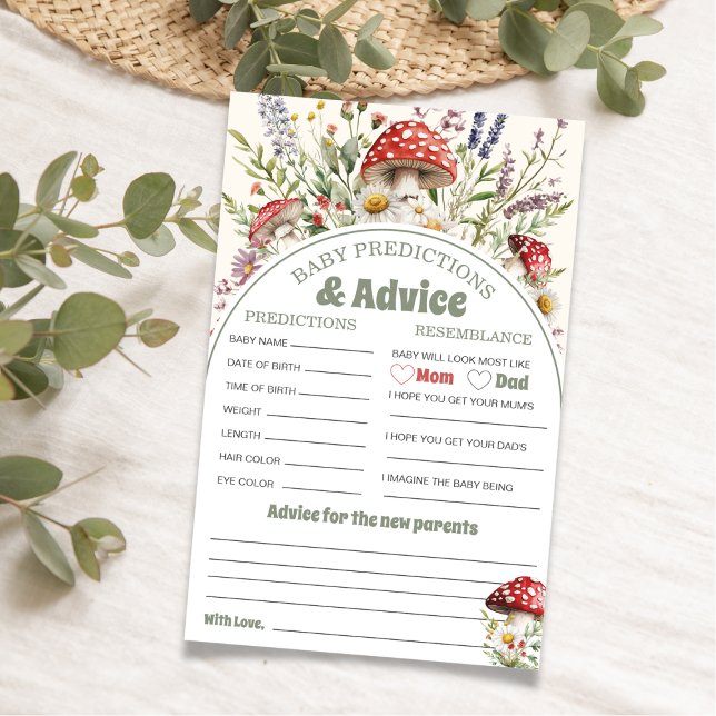 Baby Predictions and Advice Baby Shower Games (Von Creator hochgeladen)