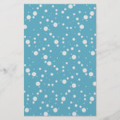 Baby Predictions and Advice Blue Teddy Bear Game Flyer (Hinten)