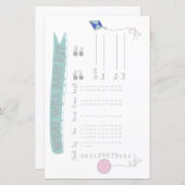 Baby Predictor Adventure Baby Showspiel (Vorne/Hinten)