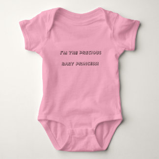 BABY PRINCESS BODYSUIT STRAMPLER