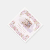 Baby Princess rosa Paper Napkin Serviette (Ecke)
