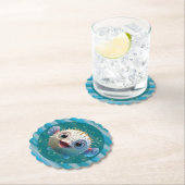 Baby Pufferfish Paper Coasters Untersetzer (Vor Ort)
