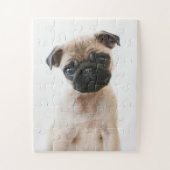 Baby Pug Portrait Puzzle (Vertikal)