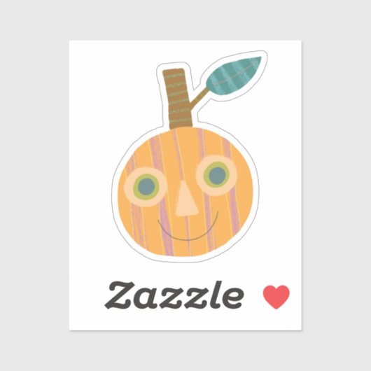 Baby Pumpkin Aufkleber (Blatt)