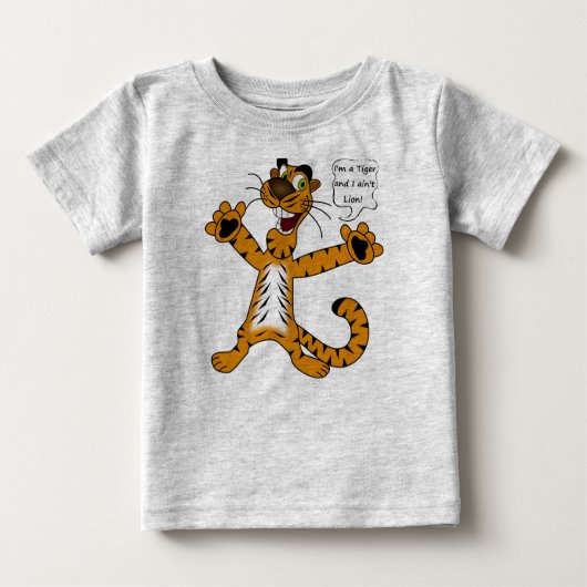 Baby Pun Tiger Shirt (Vorderseite)
