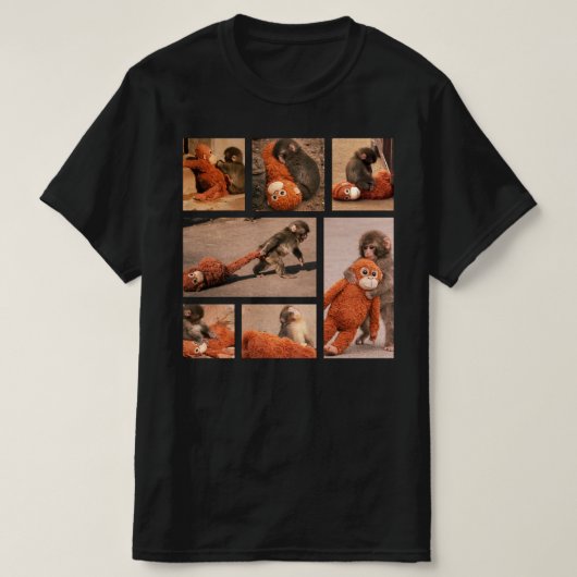 Baby Punch Monkey , Lonely Punch Monkey T-Shirt (Design vorne)