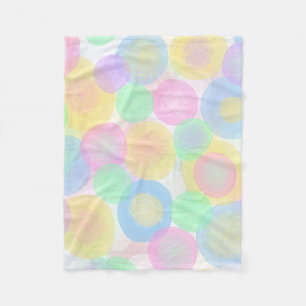 Baby punktiert Fleece-Decke Fleecedecke