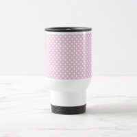 Baby - Puppe rosa Polka-Punkt-Retro Reise-Tasse