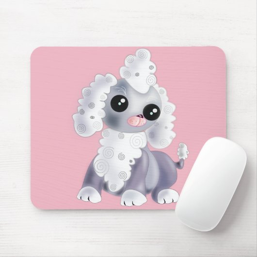 Baby Puppy Pink Mouse Pad Mousepad (Mit Mouse)