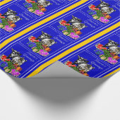 Baby Pygmy Goats Weihnachtswrapping Paper Geschenkpapier (Ecke)