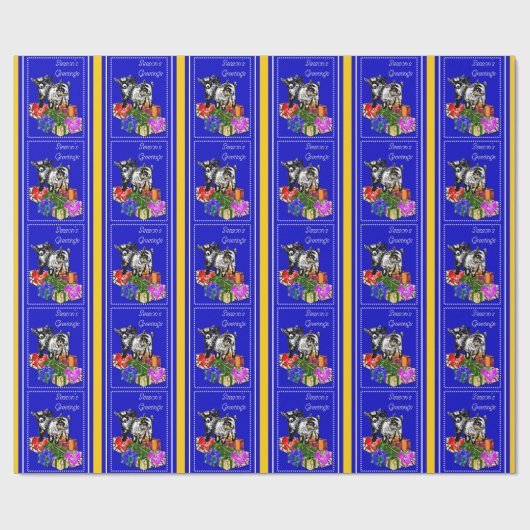 Baby Pygmy Goats Weihnachtswrapping Paper Geschenkpapier (Flach)