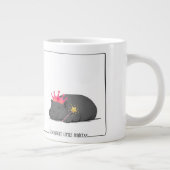 Baby Pygmy Hippo Princess Mug Jumbo-Tasse (Rechts)