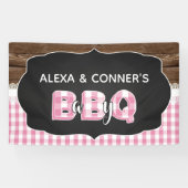 Baby Q Baby Duschbanner - Rosa Banner (Horizontal)