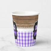 Baby Q Baby Shooting Paper Cup - Lila Pappbecher (Links)