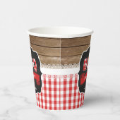 Baby Q Baby Shooting Paper Cup - Red Pappbecher (Rechts)