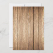 Baby Q BabyQ Couples Dusche GRILLEN Einladung (Rückseite)