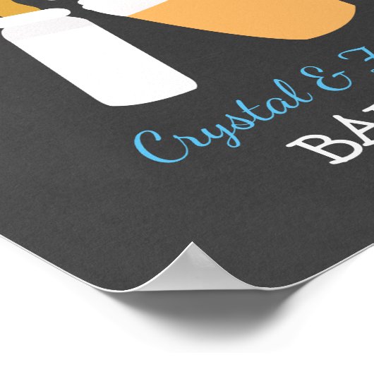 BABY-Q Beer Baby braut 8x10 Zeichen Poster (Ecke)