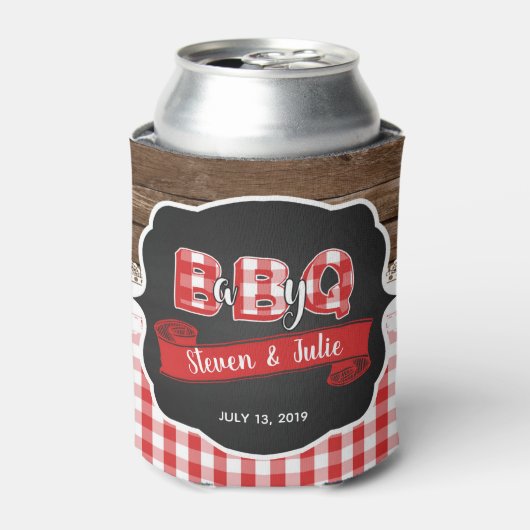 Baby Q Can Cooler - Red Dosenkühler (Kanne Vorderseite)