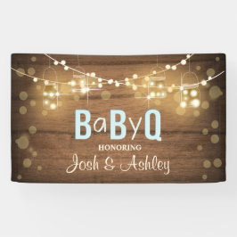 Baby Q Coed GRILLEN Babydusche Hintergrund-Banner  Banner