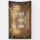Baby Q Coed GRILLEN Babydusche Hintergrund-Banner Banner (Vertikal)