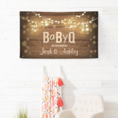 Baby Q Coed GRILLEN Babydusche Hintergrund-Banner  Banner (Insitu)