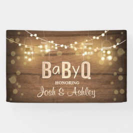 Baby Q Coed GRILLEN Babydusche Hintergrund-Banner  Banner