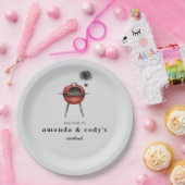 Baby-Q-Cookout-Papierplatte Pappteller (Party)