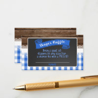 Baby Q Diaper Raffekarte - Blue