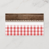 Baby Q Diaper Raffekarte - Red DW Begleitkarte (Rückseite)