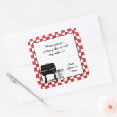 Baby Q Duwer Gefallen Sticker GRILLEN Barbeque mit (Umschlag)