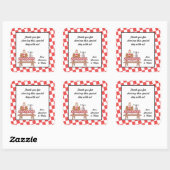 Baby Q Girl Duwer Gevor Sticker GRILLEN Barbeque (Blatt)