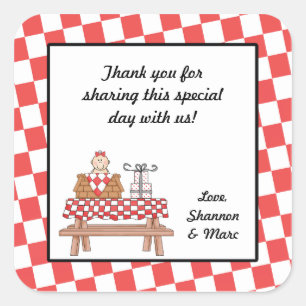 Baby Q Girl Duwer Gevor Sticker GRILLEN Barbeque