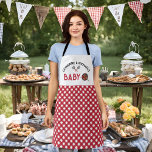 Baby-Q GRILLEN Barbecue Babydusche Schürze<br><div class="desc">Herzlich willkommen in der perfekten Mischung aus Süße und Gewürz mit unserem Grill Theme Baby Duwer Design! Feiern Sie die Brötchen im Ofen mit einer BabyQ Baby Dusche, die Ihren Gästen verlasse, mehr zu wünschen. Unser Babycue Barbecue Baby Duschpaket ist mit dem ganzen Spaß eines Hinterhofgrills mit einer sommerlichen Picknickatmosphäre,...</div>