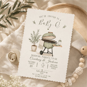 Baby-Q-Paare-Baby-Party  Einladung