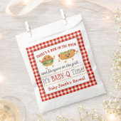 BABY-Q-thematisches Geschlecht offenbart Gefälligk Geschenktütchen (Ausgeschnitten)