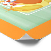 Baby Quack Print Poster (Ecke)