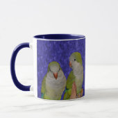 Baby Quaker Parrots Animal Tasse (Links)