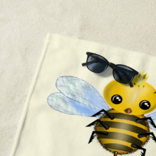 Baby Queen Bee Beach Handtuch - Farben auswählen