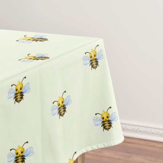 Baby Queen Bee Tablecloth - Ihre Farben Tischdecke (Beispiel)