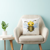 Baby Queen Bee Throw Kissen - individuell anpassba (Stuhl )