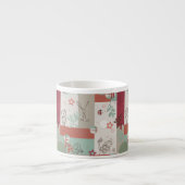 Baby-Quilt-Muster 2 Espressotasse (Vorderseite)