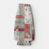 Baby Quilt Muster 2 Flaschenkühler (Vorderseite)