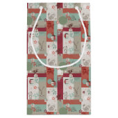 Baby-Quilt-Muster 2 Kleine Geschenktüte (Rückseite)